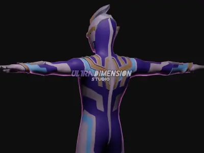 Ultraman Trigger Sky Type - 3D Model 3D model