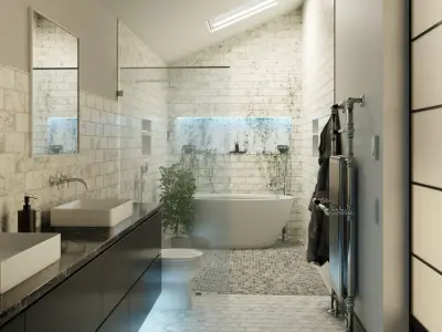 Modern Bathroom  3D model