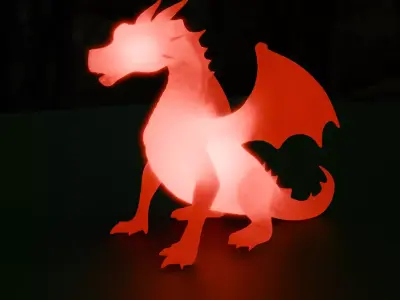 Dragon Indirect Lighting 3D model