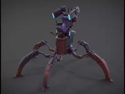 Spider One 3D model