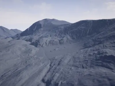 168 Real -  World PNG Heightmaps - USA and UK Low-poly 3D model