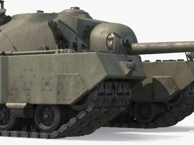  T28 Super Heavy Tank Used Green 
