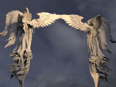 Heavens Arch Angels 3D model