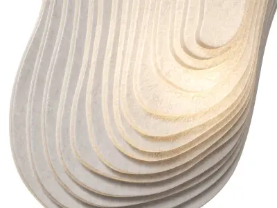 Forestier wall lamp Nebulis S 3D model