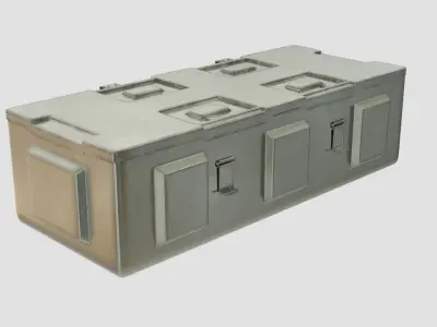 Metal Crates Collection  3D model