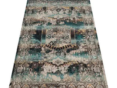 Rug Set 165 3D model