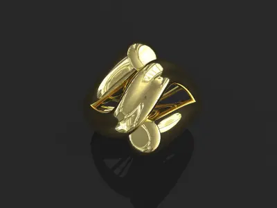 ring jewellery jewelry  3D print model