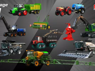 Farming Vehicles and Tools - Package1