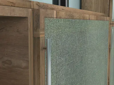 Modern Sideboard 01 3D Model 3D model