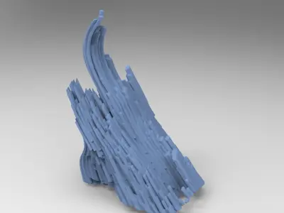 Hansel and Gretel Cliffs small 3D model