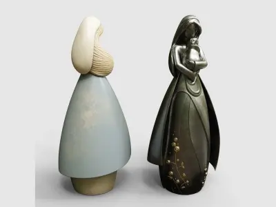 Mom Figurine 3D model