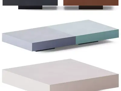 Coffee Table Tavolino Shadows by Novamobili 3D model