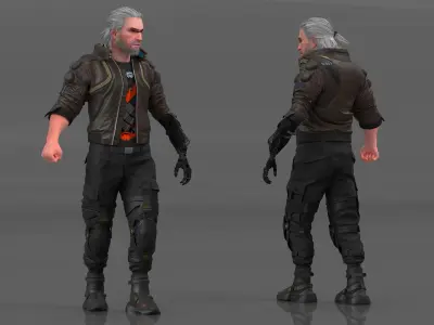  Rigged Movie Characters Collection 