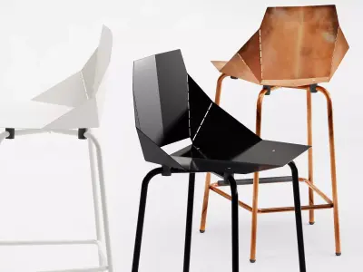 Real Good Counter Stool 3D model