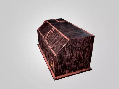 Industrial Processing Unit 3D Model - PBR Game Ready Low-poly 3D model