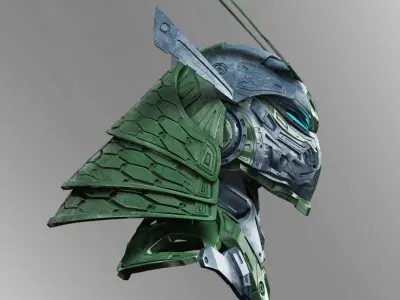 Robot Head  3D model