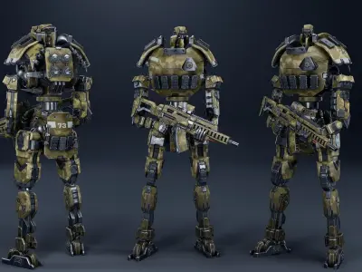 Etasphera73 Low-poly 3D model