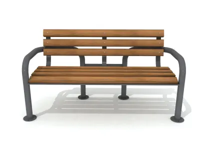 Outdoor Design Bench 10 3D model