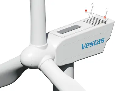 Wind Turbine Vestas 3D model