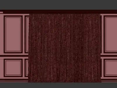 Curtain Set 315 3D model