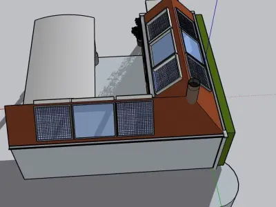 SKETCHUP HOUSE 3D model