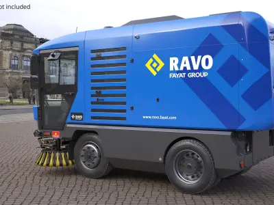  RAVO 5 iSeries Street Sweeper Blue 