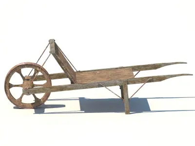 Wheelbarrow - 3D model