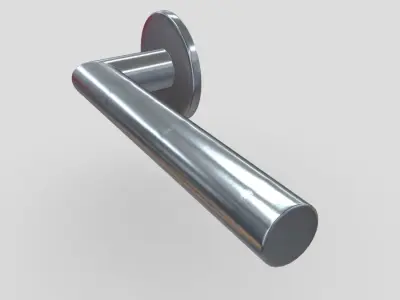 CC0 - Door Handle 3 Free low-poly 3D model