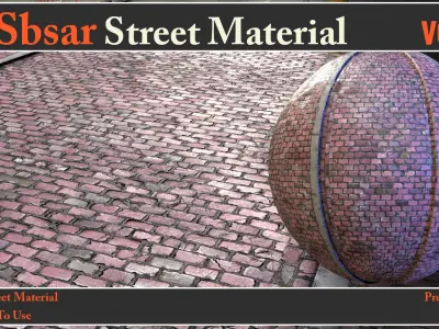20 SBSAR Street Material VOL01 - Video How To Use Texture