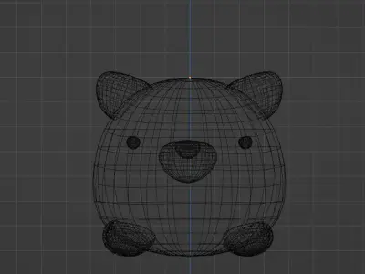 cookie-doggy Free low-poly 3D model