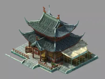 Peach Blossom Island - pharmacy 36 3D model