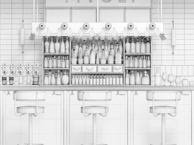 TivoliBar lovit bar design 3D model