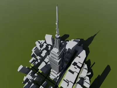 Empire State Building NYC 3D model