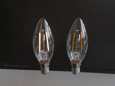 Candle Light Bulb 3D model order