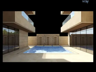 Modern Villa Design 017  3D model