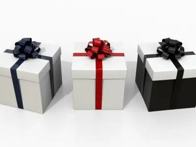  Gift Boxes - Rosette Ensemble 