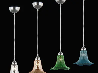 79601x Colore Lightstar Hanging Lamp 3D model