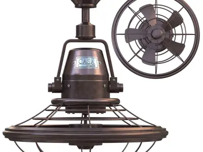 High quality fans collection-003 3D model