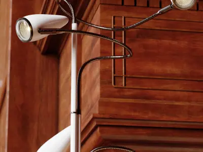 Cattelani Smith CicloItalia standing lamp 3D model