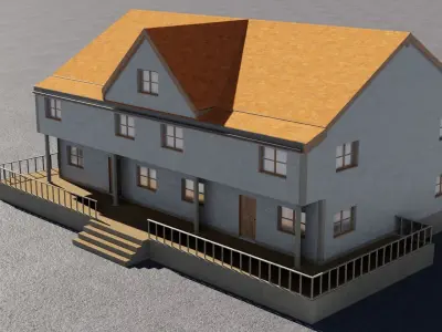 Family house 3D 3D model