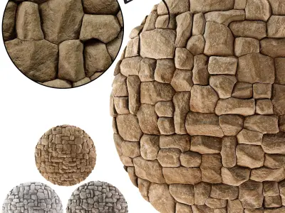 Stone Wall 17 - Seamless Texture