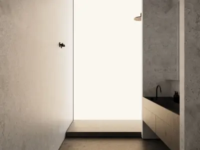 Bathroom 3D model 35