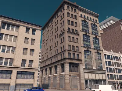 133 5Th Ave Low-poly 3D model