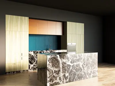 45-Kitchen9 texture 4 3D model