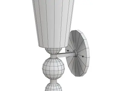 hinkley brass wall sconce 3D model