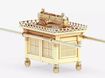 The Ark of the Covenant - High-Quality 3D Model 3D model