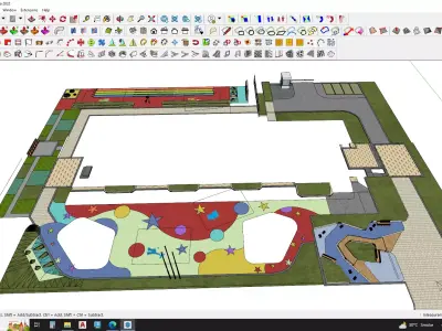 kindergarden environment 3d model 3D model