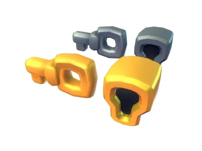 Instant Door - Proto Series Free low-poly 3D model