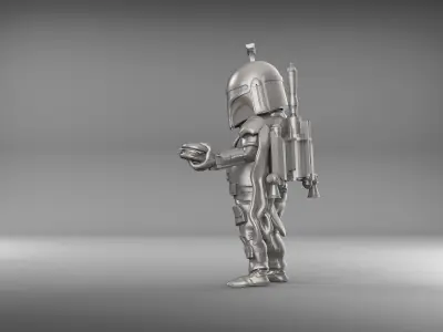 Boba Fat 3D print model