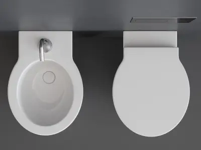 Ceramica Cielo Easy Evo WC Low-poly 3D model